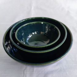 St med 3 skle, mrk bl/grn (: 11-18 cm) 