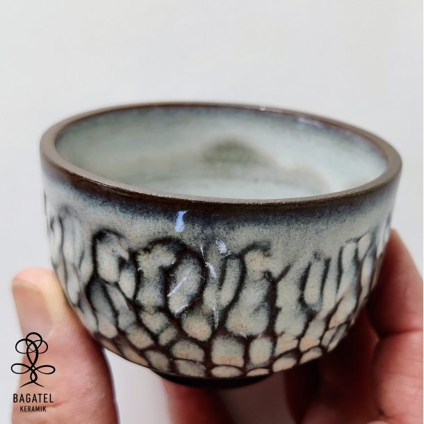 Lille skl, hvid/sort (:7,5)