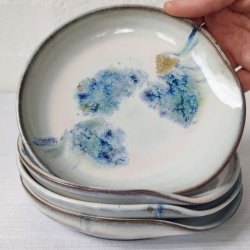 Skeens hvile, hvid med lir (: 15 cm)