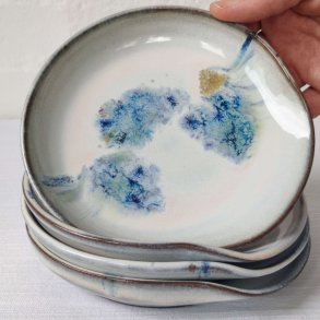 Skeens hvile, hvid med lir (: 15 cm)