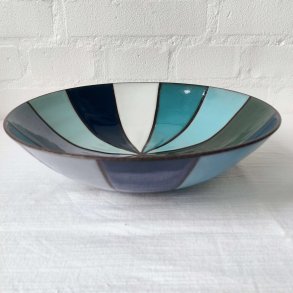 Skl med 12 farver, bl/turkis (: 27 cm)